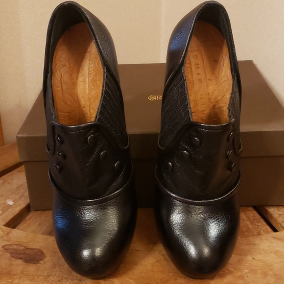 Chie Mihara Otemba black bootie shootie leather - Picture 6 of 6